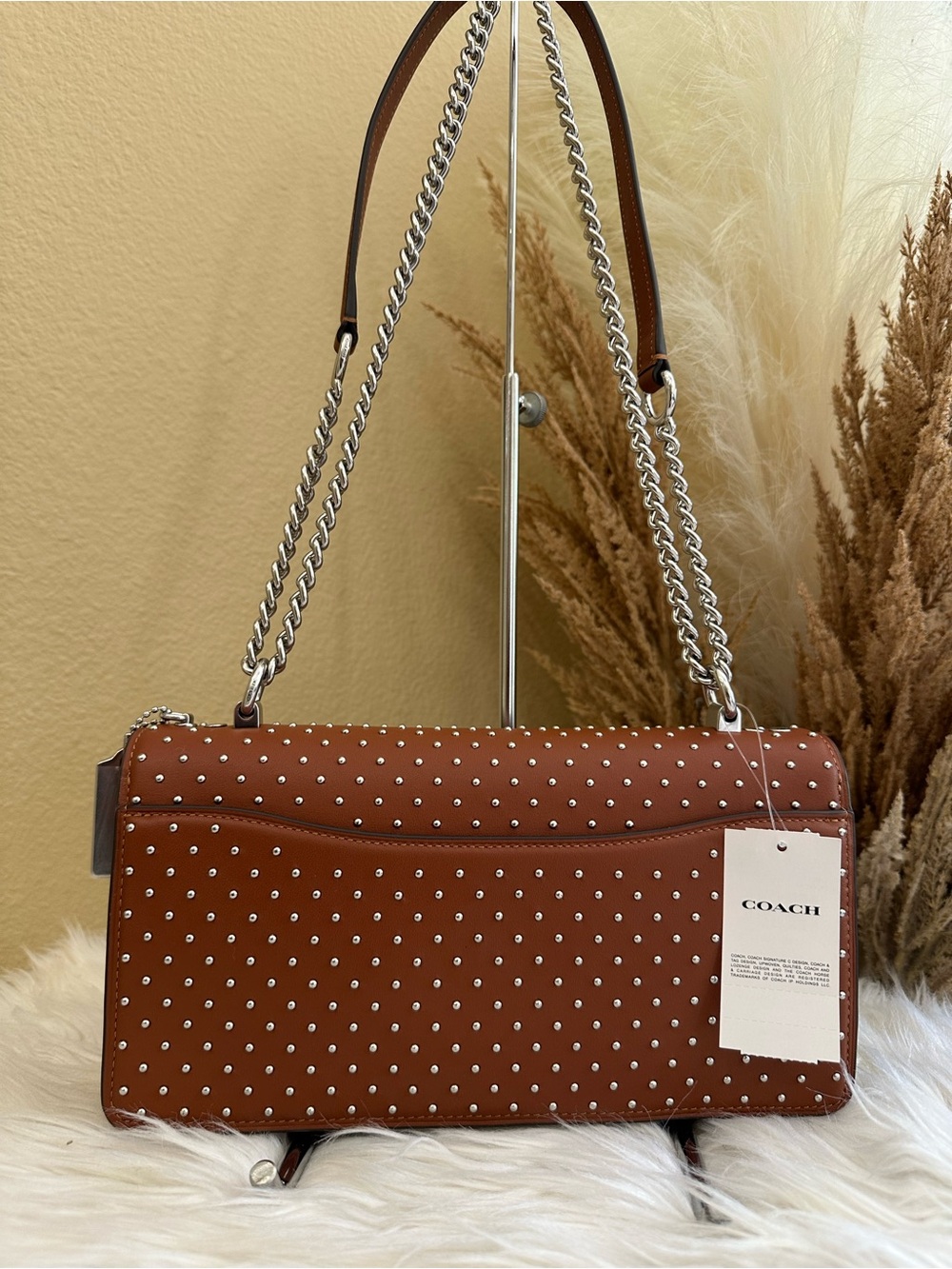 Coach Klare Envelope Crossbody Bag
With Rivets - Picture 6 of 16